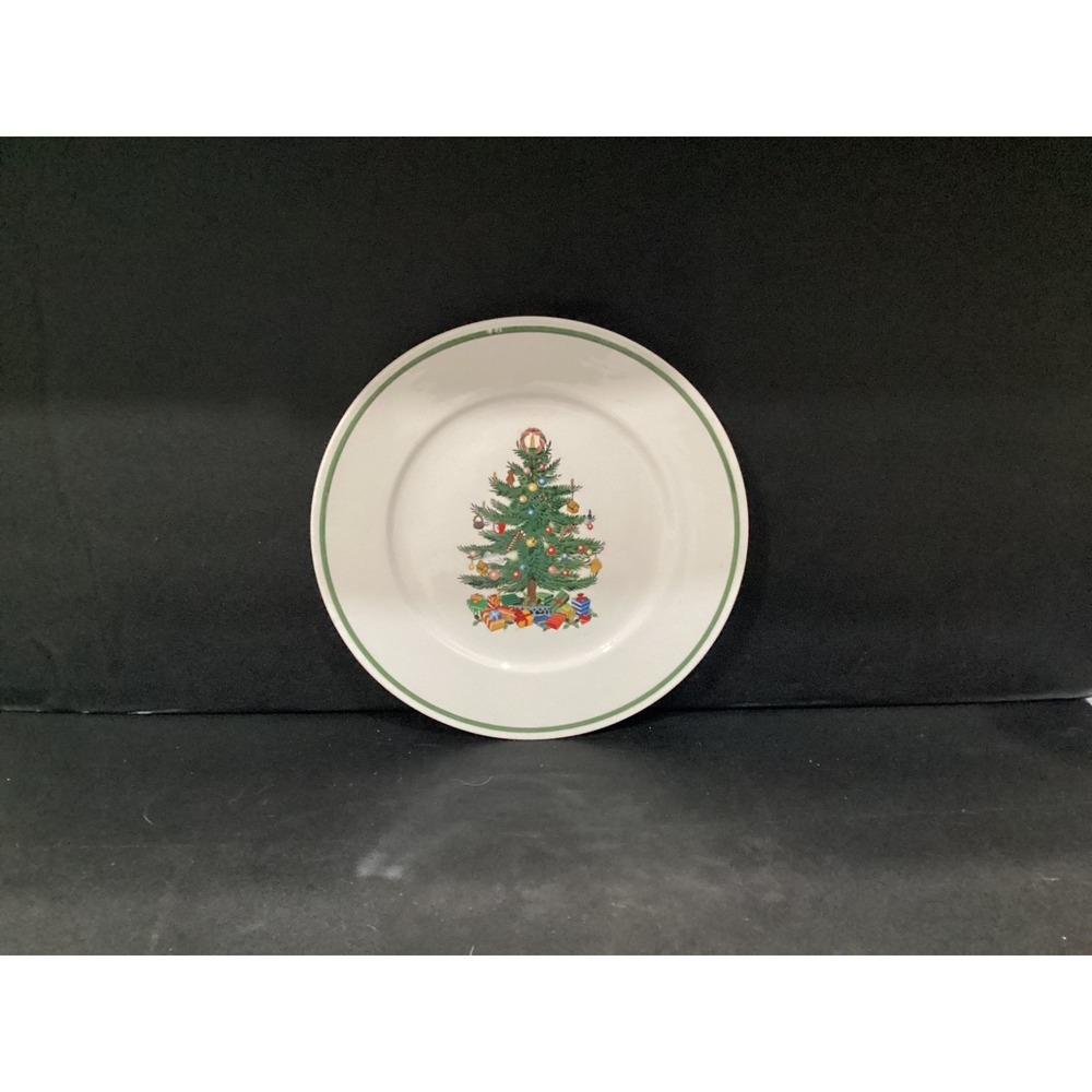 Badcock Christmas Tree Dinner Plate Holiday Dinnerware
